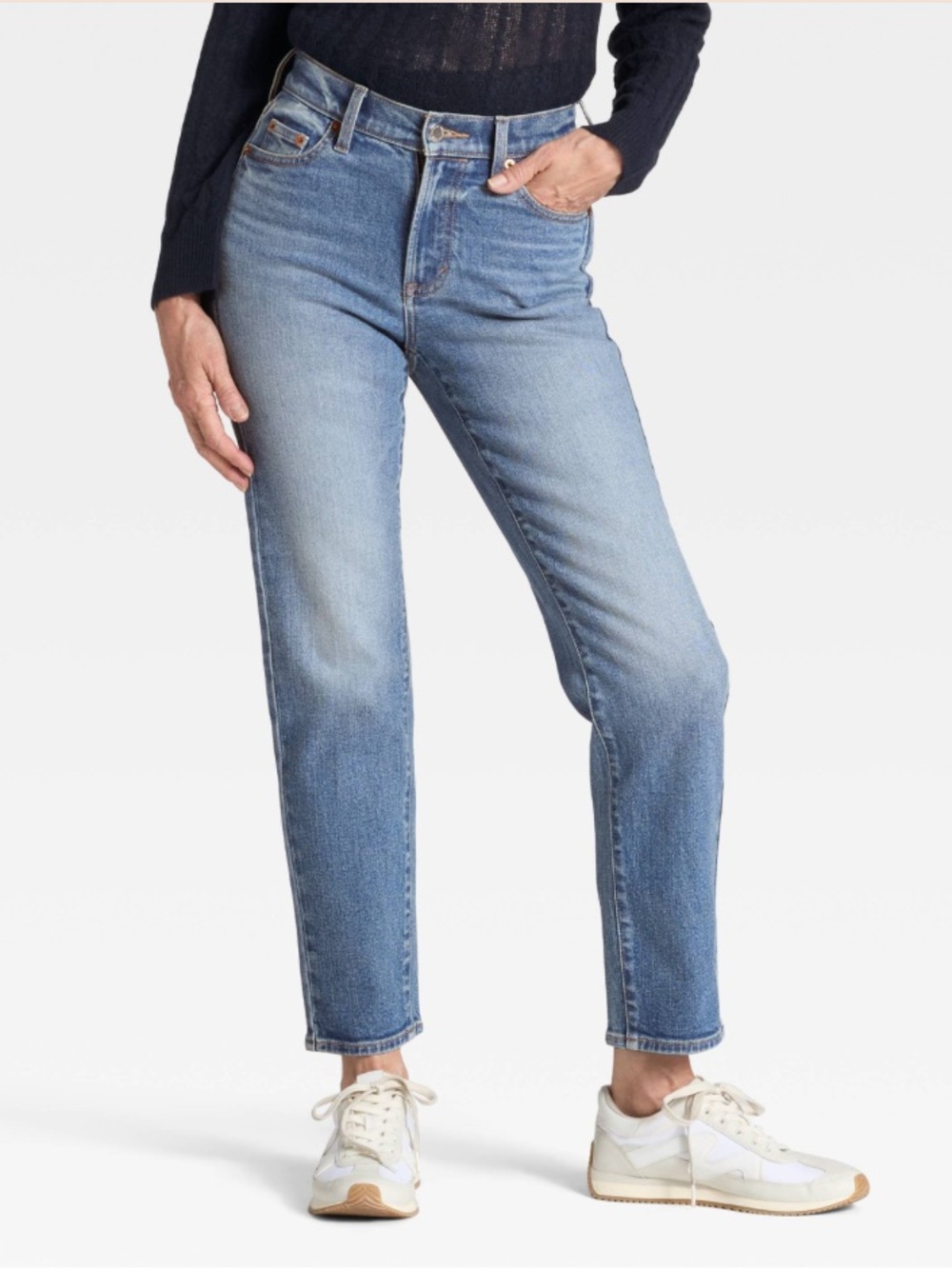 NWT Women’s 4 Mid Rise 80s Slim Ankle Denim Jeans